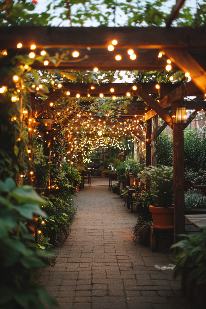 6. String Lights in Vines: Enchanting and Cozy