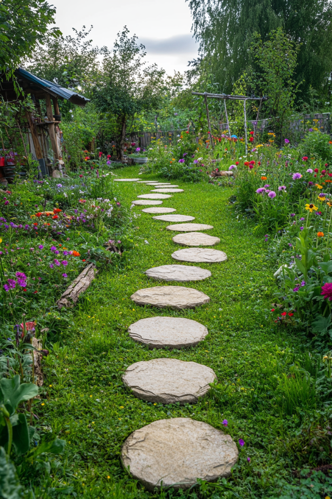 7. Circular Stepping Stones