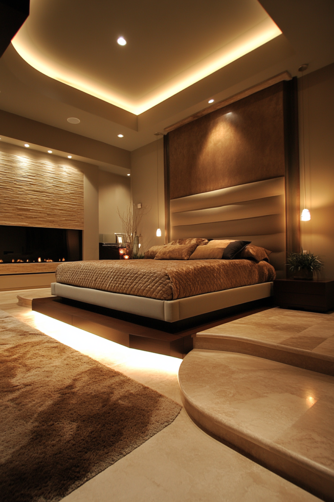 7. Create a Focal Point with a Statement Bed