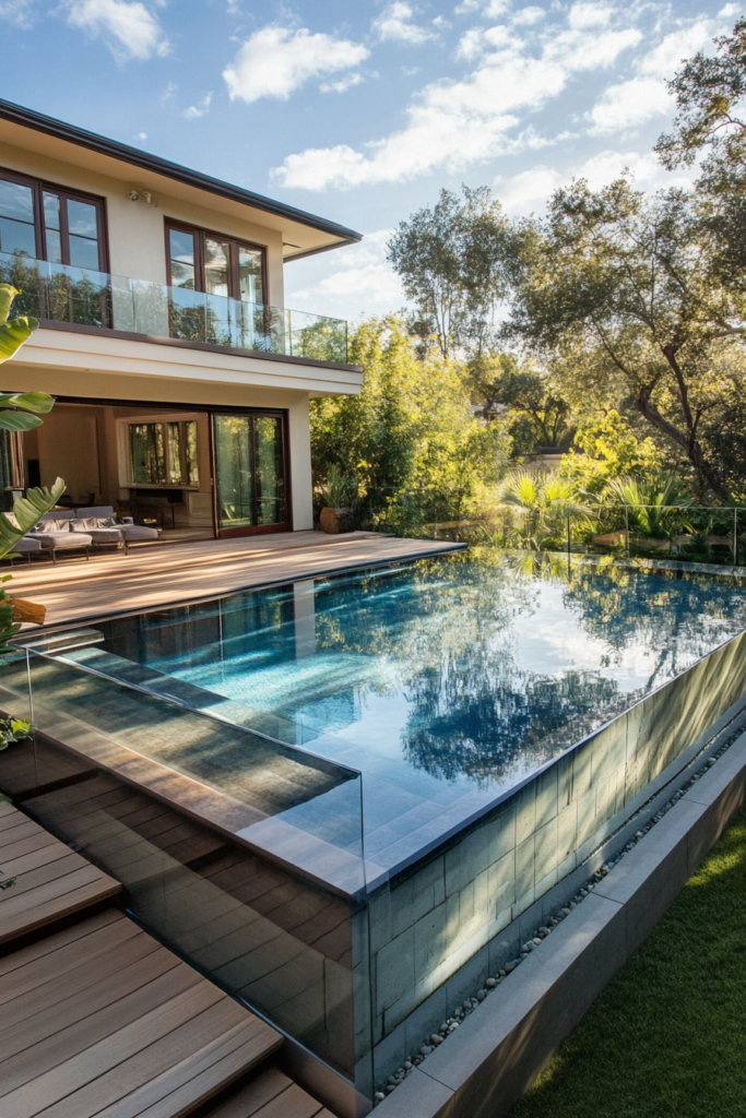 7. Glass Panel Pool Enclosure