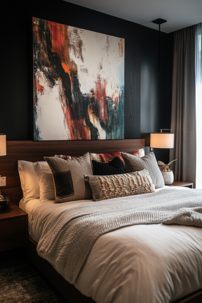 7. Statement Wall Art for a Bold Look