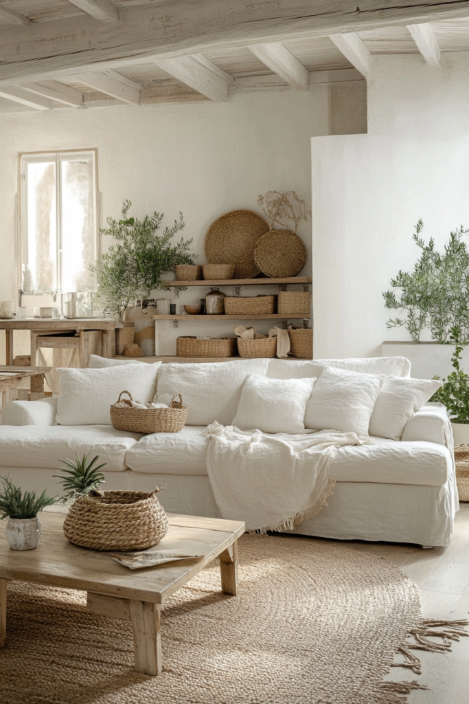 7. Try Slipcovered Furniture