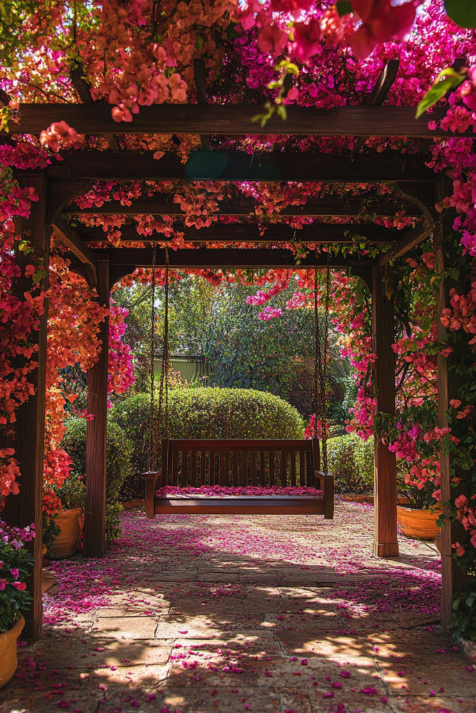 8. Flower Canopy Pergola