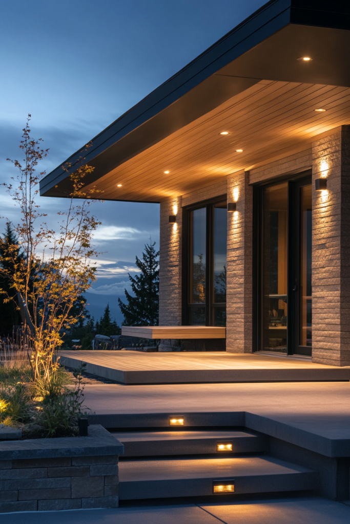 8. Motion Sensor Lights for Security