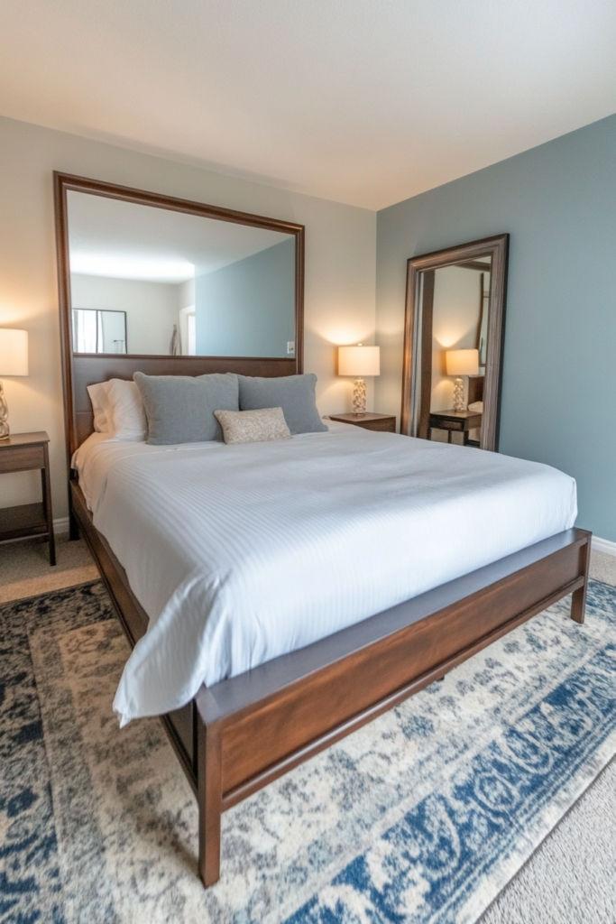 9. Incorporate Mirrors to Open Up the Room