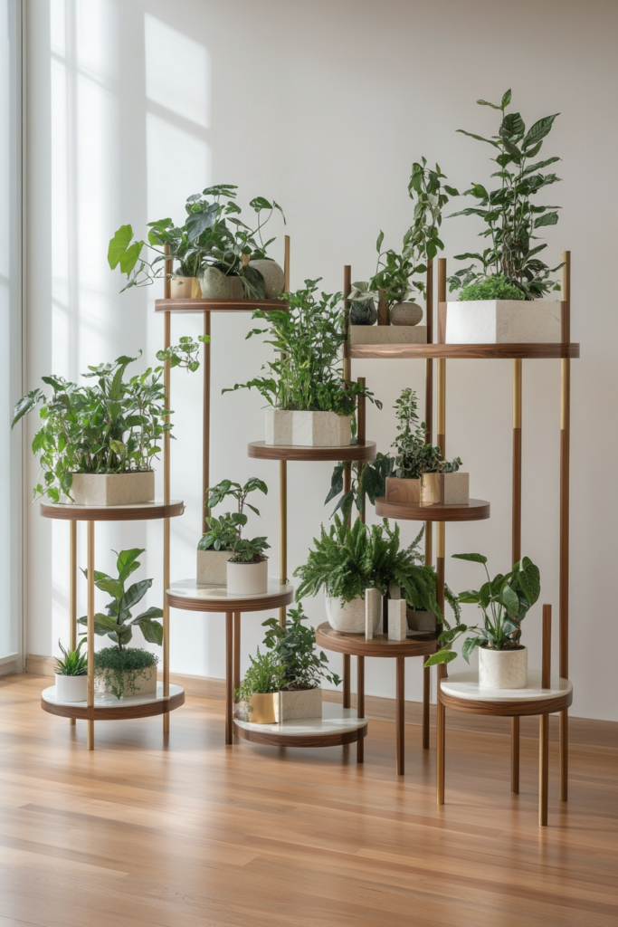 13. Use Plant Stands for Height