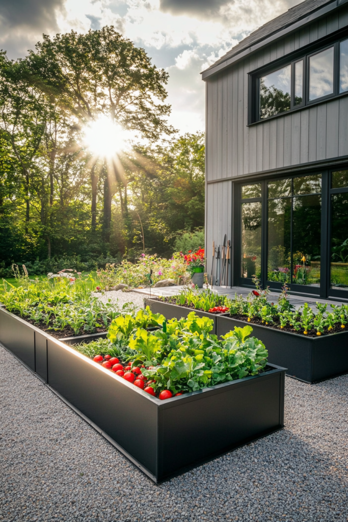 19. DIY Raised Trough Garden