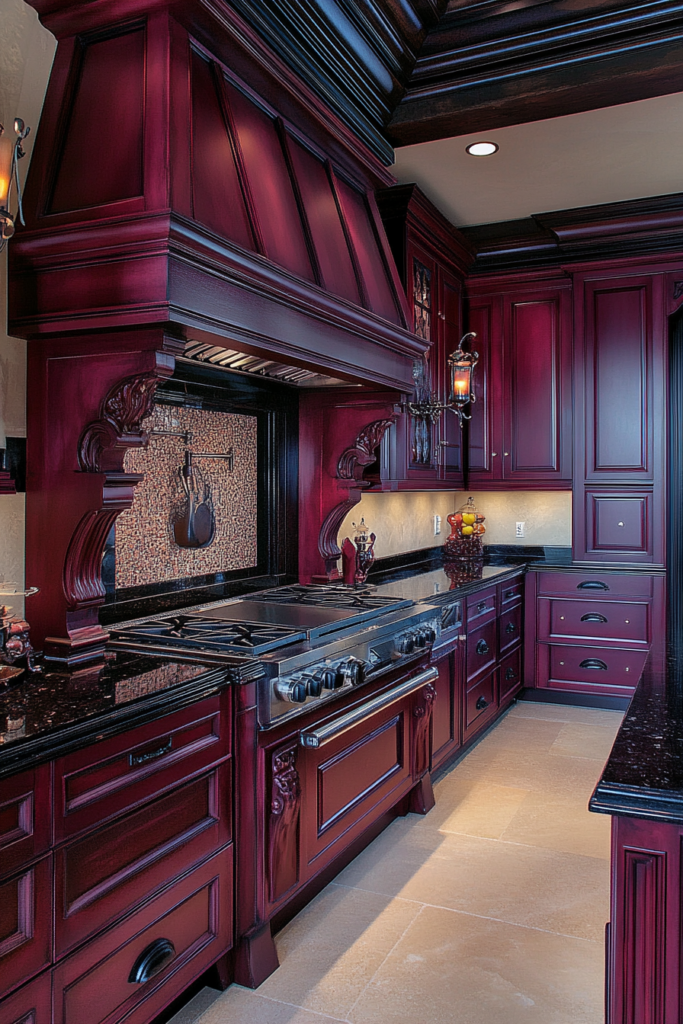 8. Deep Burgundy