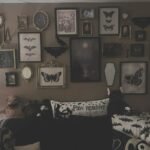 #antique #antiques #spooky #goth #gallerywall #art…
