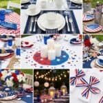 30 Red, White & Blue Table Setting Ideas That Actually Wow Your Guests