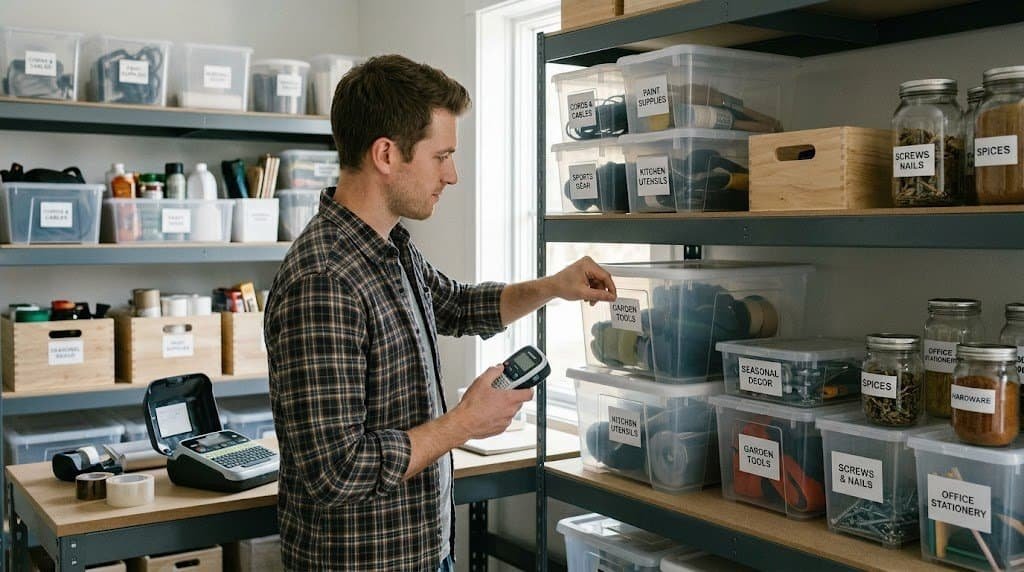 pantry labeling ideas for organized kitchen storage