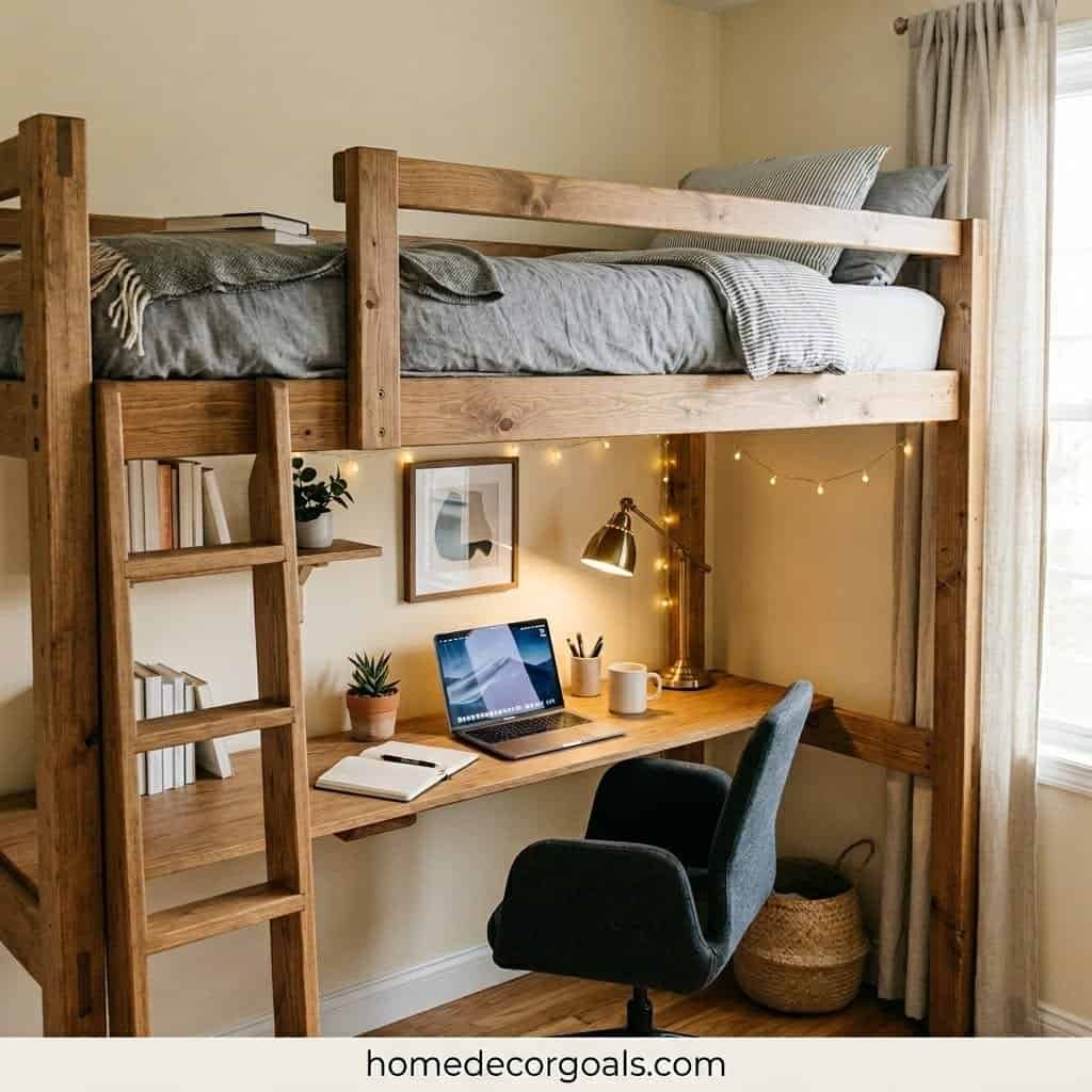 Loft Bed Ideas That Create Extra Study Space