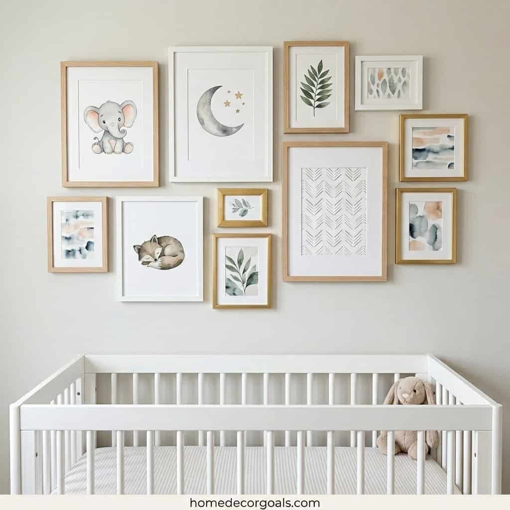 Nursery Gallery Wall Ideas That Feel Personal