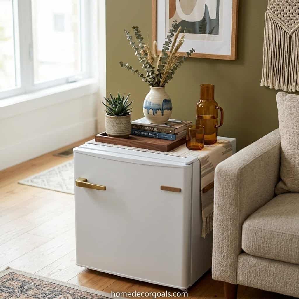 Cute Ways to Style Your Dorm Mini Fridge