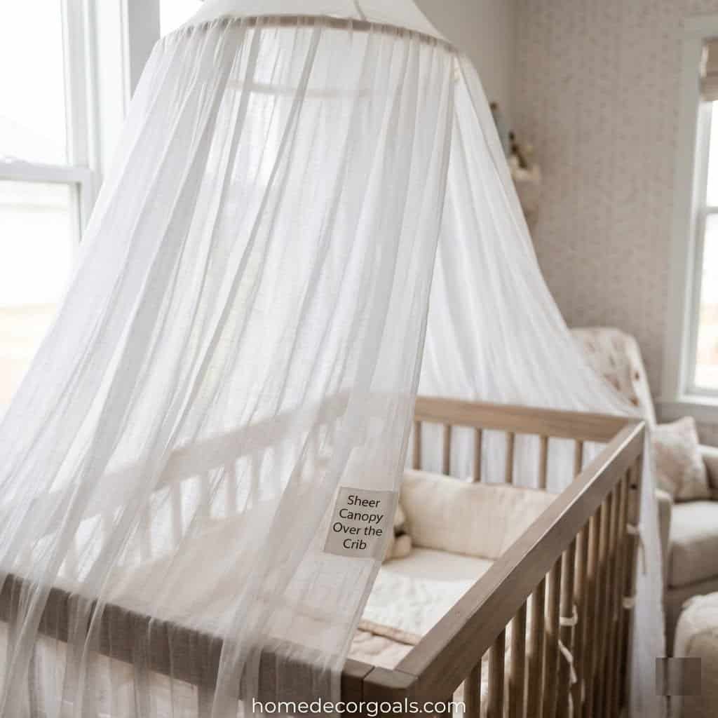 Elegant Canopy Ideas for a Fairytale Nursery