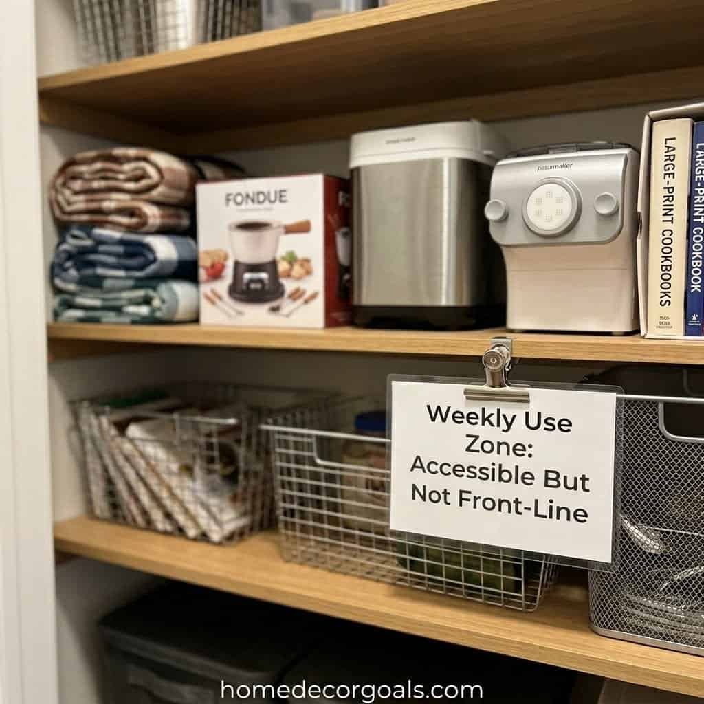Store Weekly Essentials Without Creating Clutter