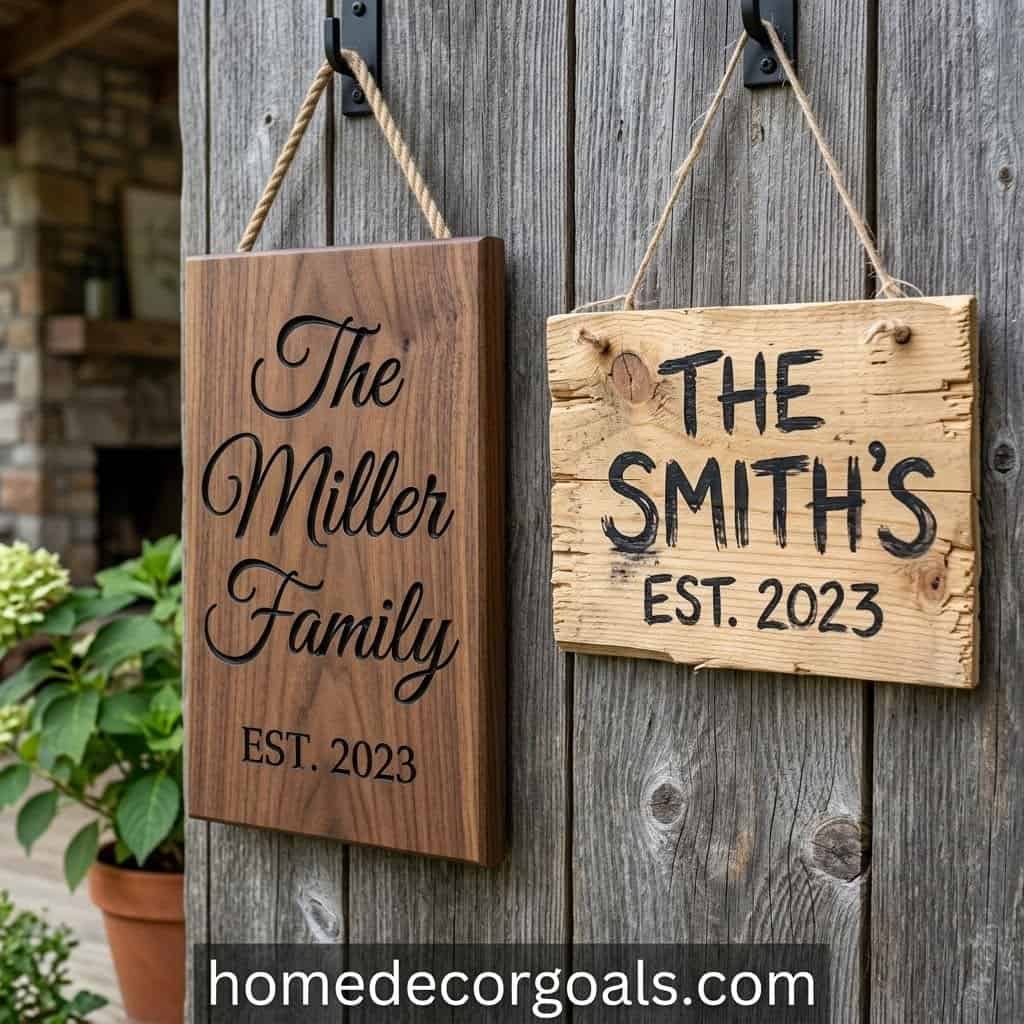 Personalized Nursery Name Sign Ideas