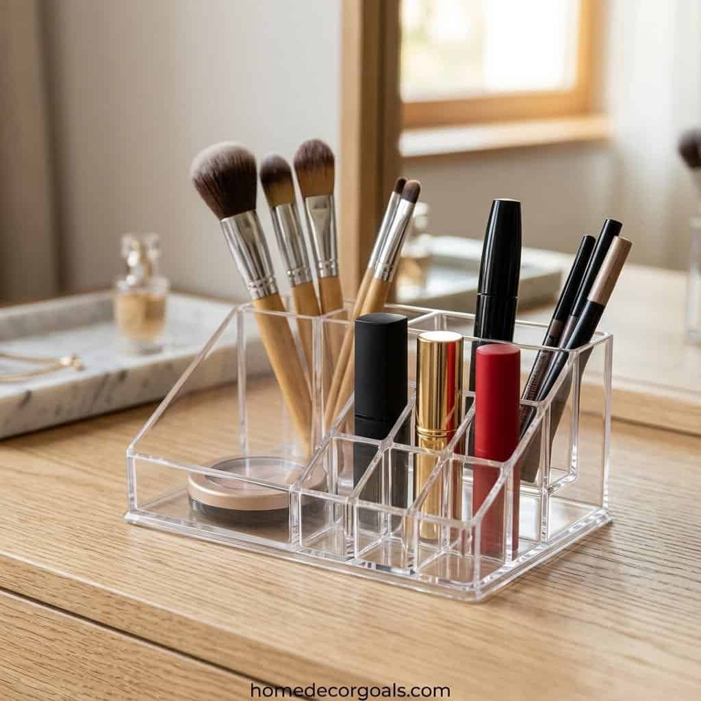 Clear Acrylic Storage Ideas for Small Spaces