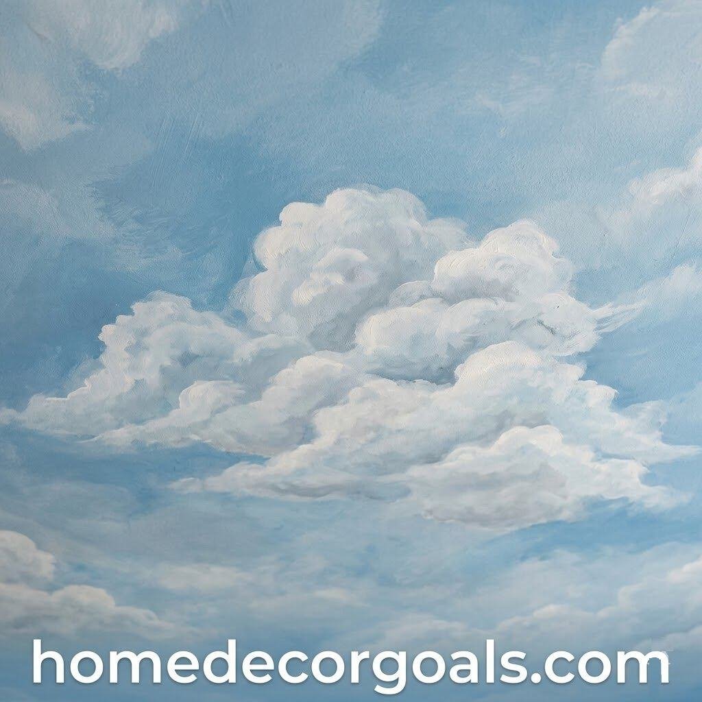 Whimsical Cloud Ceiling Ideas for Nurseries