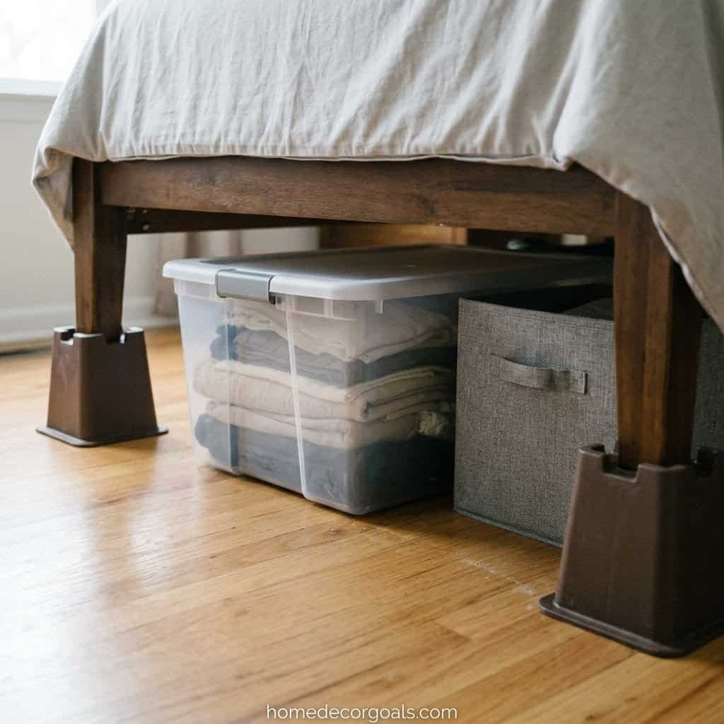 Smart Under-Bed Storage Ideas for Dorms