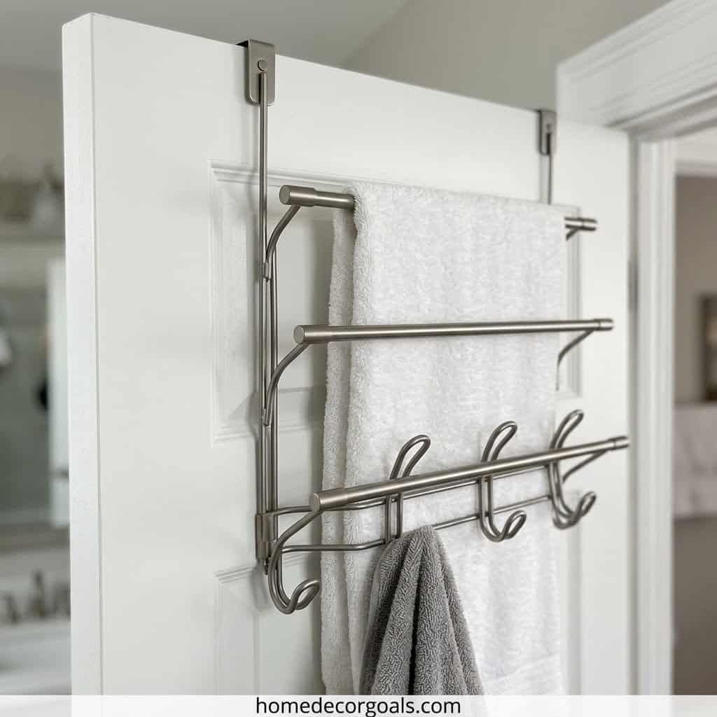 Easy Door Hook Storage for Extra Organization