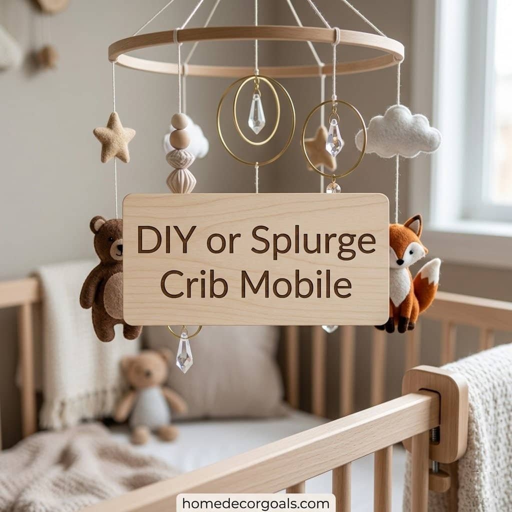 Beautiful Crib Mobile Ideas for Baby Girls