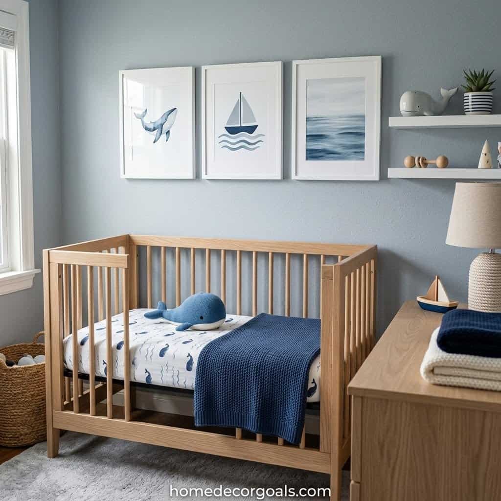 Modern Nautical Nursery Ideas for Boys